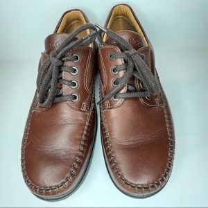 Men Ecco Seawalker Rust Brown Casual Walking Shoes size 41 or US 8.